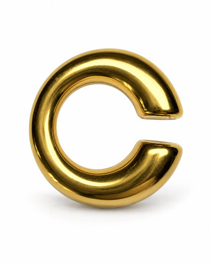 Earcuff Curl Gold