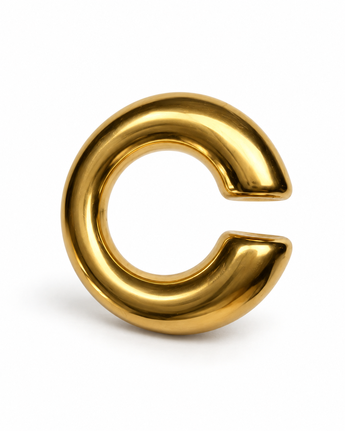 Earcuff Curl Gold