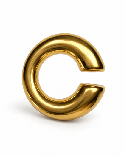 Earcuff Curl Gold