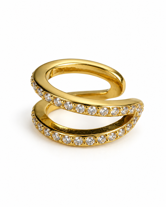 Earcuff Golden Twist