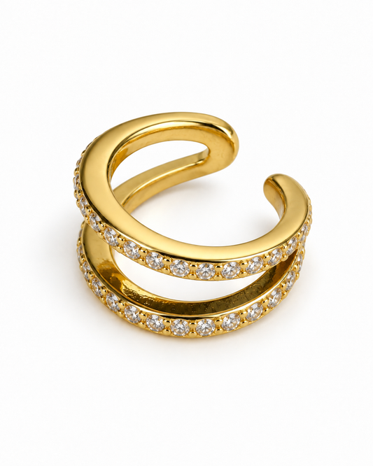 Earcuff Golden Twist