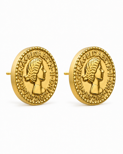 Orecchini Vintage Coin