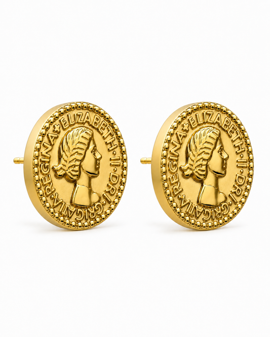 Orecchini Vintage Coin