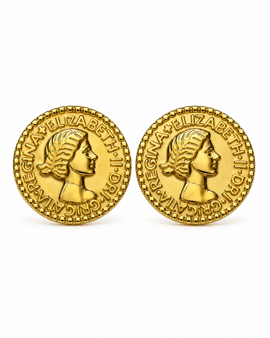Orecchini Vintage Coin