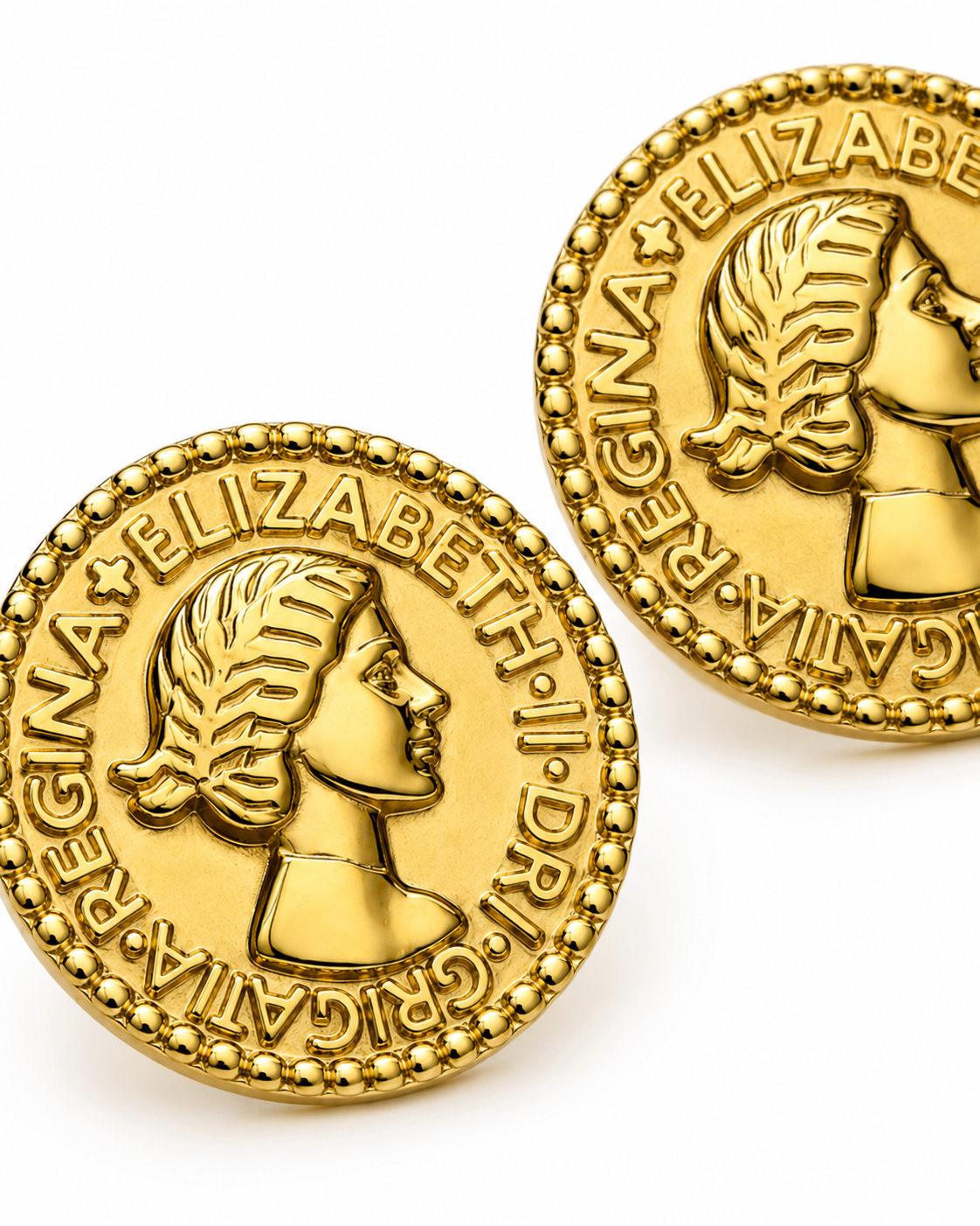 Orecchini Vintage Coin