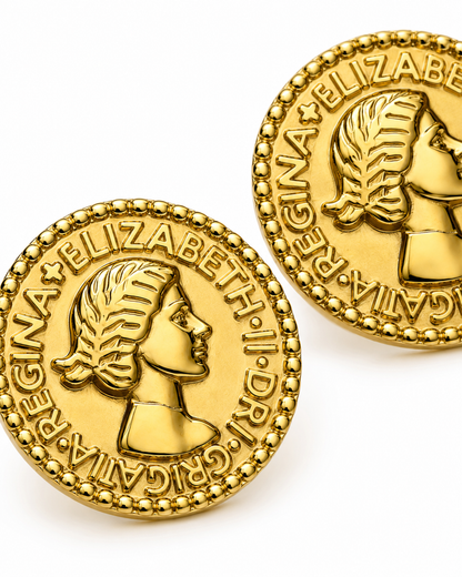 Orecchini Vintage Coin