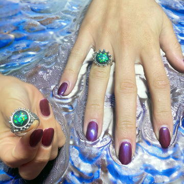 Anello Donna rotondo misura 17