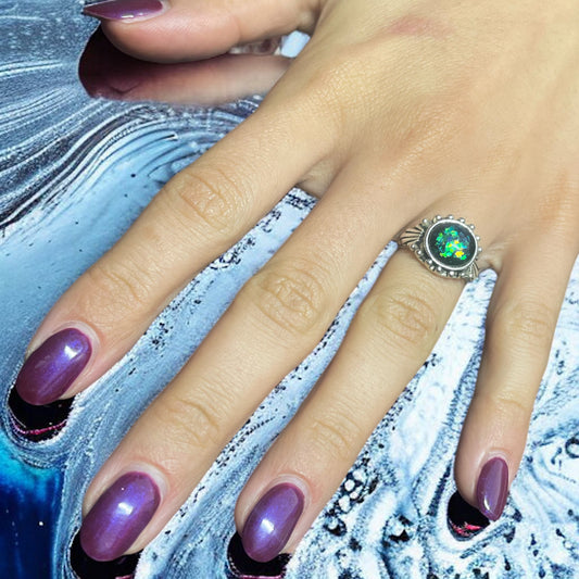 Anello Donna rotondo misura 17