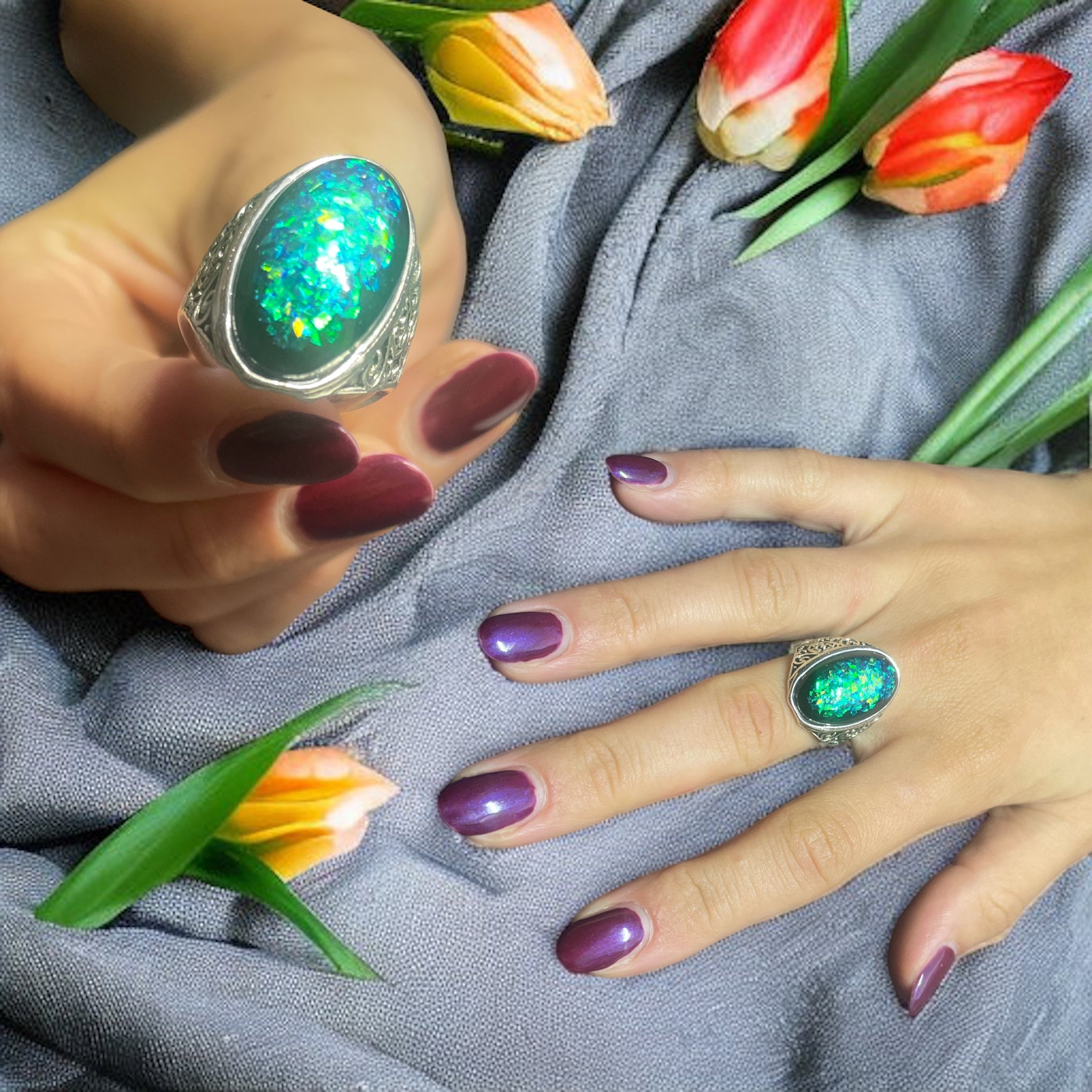 Anello Donna Allungato misura 19