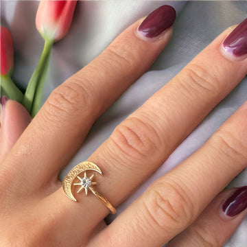 Anello Donna Luna misura 19