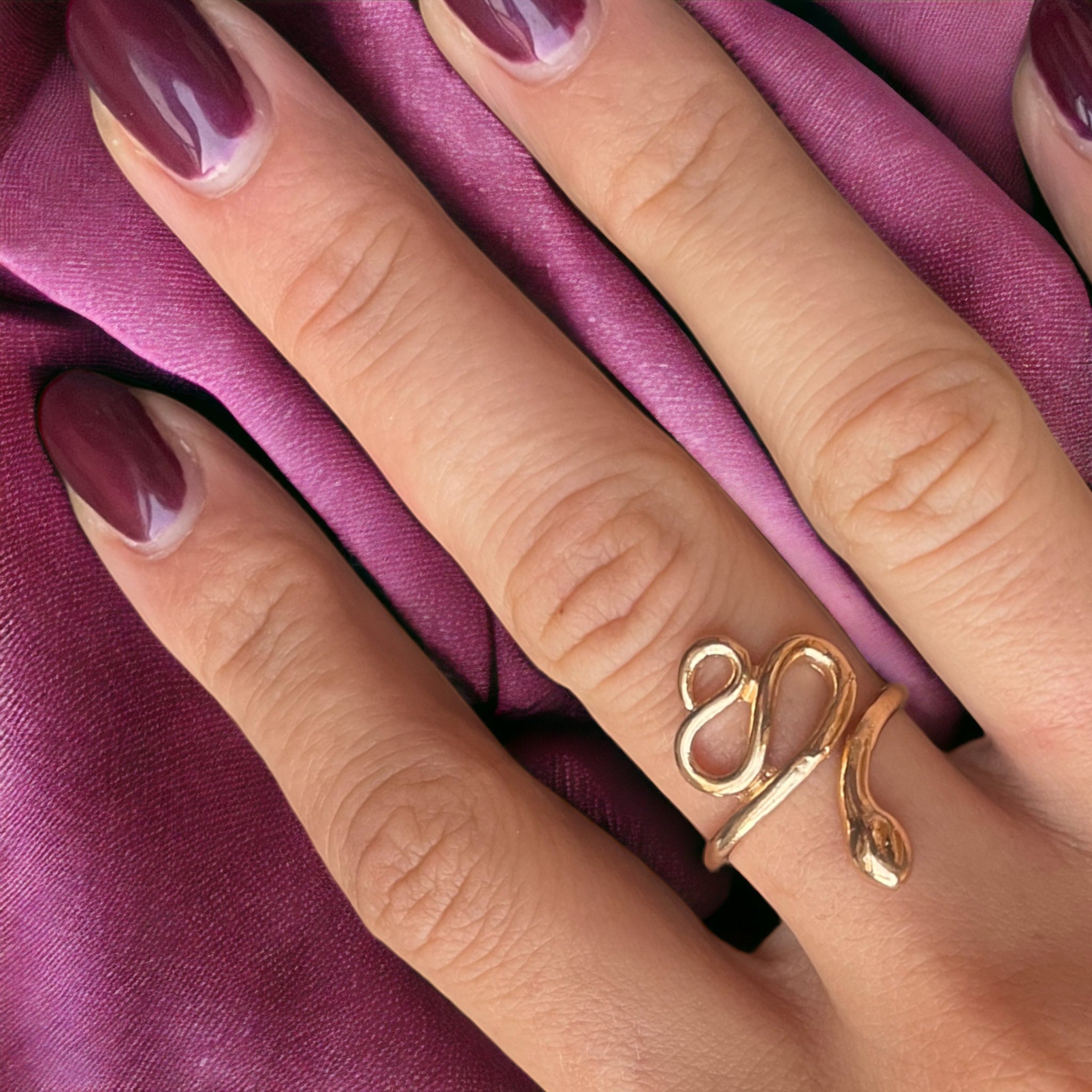 Anello Donna Serpente misura 19