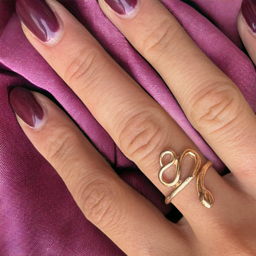 Anello Donna Serpente misura 19